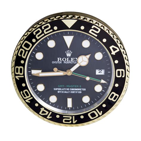 rolex gmt wall clock